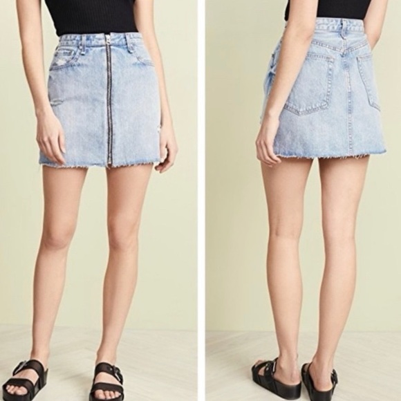 rag + bone NWT denim skirt - Picture 2 of 6